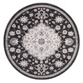 Concord Global 5 ft. 3 in. Lara Center Medallion - Round, Anthracite 45530